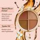 Faces Canada Second Skin 4 in 1 Face Palette, Blush + Contour + Highligher Velvet Finish 14.5 gm - Blushes