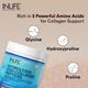 INLIFE Hydrolyzed Fish Collagen Powder - Orange Flavour 200 gm - Hair & Skin
