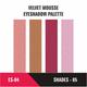 Half N Half Velvet Mousse Eyeshadow Palette, Multicolor - 05 3.2 gm - Eye Shadow Palettes