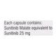 SUTINAT 25 Capsule 28's - Cancer Oncology-Tar