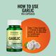 Morpheme Remedies Garlic 500mg Extract 60's - Digestive Health