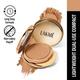 Lakme 9to5 Unreal Dual Cover Pressed Powder, 2 In 1 Compact + Foundation, 30 Cinnamon, 9 gm - Compact Powder
