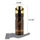 RIHANAH Oud Burmi Deodorant For Men, Perfume body Spray 200 ml - Men Deodorants/Roll-Ons