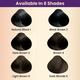 Streax Professional HueMagic Permanent Hair Colour - Light Brown 5, No Ammonia 90 gm - Crème