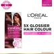 L'Oreal Paris Creme Gloss Hair Color, 550 Mahogany (87.5g + 72ml) 1's - Crème