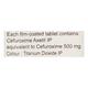 BIPACEF 500 Tablet 10's - Bacterial Infections-Cep