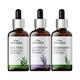 Aravi Organic Tea Tree Lavender and Roseamary Essential Oil Combo 45ml 3's - Essential Oils