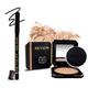 Revlon Touch & Glow Natural Matte Moisturising Powder & Black Kohl Kajal Combo 13 g - Kajal & Kohls
