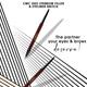 Charmacy Milano Duo Eyebrow Filler & Eyeliner Sketch (Dark Brunette) 1's - Eyeliners