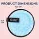 Gubb Makeup Remover Puff 12cm 2's - Make Up Removers
