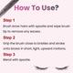 Matt Look Lash & Brow Brush For Eyelash Extensions & Eye Makeup 1 gm - Eye Brush