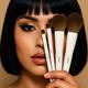 Jessup Beauty 14Pcs Light Gray Comprehensive Collection 1's - Face Brush