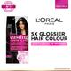 L'Oreal Paris Casting Creme Gloss Conditioning Color No Ammonia Shine Masque with Royal Jelly, Ebony Black 200 87.5gm+72ml 1's - Crème