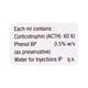 Acton Prolongatum 60IU Injection 5ml - Hormonal Therapy-Tro
