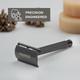 Hajamat Spade Ultra High Grade, Stainless Steel 304, Gunmetal Finish 1's - Razors & Cartridges