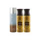Ajmal 1 Magnetize And 2 Aurum Femme Deodorants Pack of 3 200 ml - Deodorants/Roll-Ons