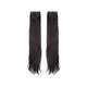 Bronson Professional Hair Extensions Side Patch Straight 2 Clip-In 24 inch Natural Brown No 2 1's - Hair Clips/Bands