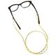 Modisch Yellow And White Round Beads Sunglasses Chain (JC-14Yw) 1's - Wearables Sunglasses
