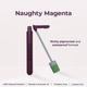 DISGUISE Feather-Light Matte Liquid Lip Cream, Naughty Magenta 33 6.8 ml - Liquid Lipsticks