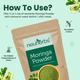 Neuherbs Organic Moringa Powder 100 gm - Vitamin C