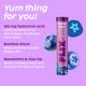 Plix The Plant Fix Hyaluronic Acid 15 Effervescent Tablets For Radiant Skin Blueberry Flavor 1's - Hair & Skin