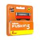 Gillette Fusion5 Manual Blades- 4 Cartridges 1's - Razors & Cartridges