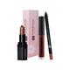 Star Struck by Sunny Leone Cinnamon Lip Kit Lipstick and Lip Gloss and Lip Liner 3's - Lipsticks