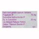 MAXDULIN 75/30 Capsule 10's - Neuropathic Pain-Dru
