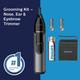 Philips Nose Trimmer Cordless Nose, Ear & Eyebrow Trimmer with Protective Guard System (Nt3650/16) 1's - Trimmers