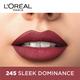 L'Oreal Paris Color Riche Moist Matte Lipstick, 245 Sleek Dominance 3.7 Gm - Lipsticks