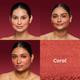 Pilgrim 2-IN-1 Blush Duo Coral Rumba-02 Richly Pigmented Ultra Matte Blendable Suits all skin tones 9 g - Blushes