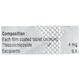 THIOBLIS 4 Tablet 10's - Muscle Cramps/Spasticity-Mus