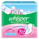 Whisper Ultra Softs Air Fresh Sanitary Pads for Women XL+ 15 Napkins 1's - Others