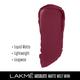 Lakme Beyond Matte Lip Liquid, Wine Voyage, 2.4 ml - Liquid Lipsticks