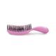 NuWay 4HAIR U.S. Patented Detangler Hair Brush for Men, Women & Kids - Light Pink - JuniorC 1s 1's - Hair Brushes