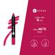 SUGAR Cosmetics Matte As Hell Crayon Lipstick - 30 Lillian Rose (Magenta) 2.8 gm - Lip Crayons