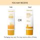Wishcare Vitamin C Pure Glow Face Sunscreen SPF 50 PA++++ Broad Spectum Ultra Light and No White Cast 50 gm - Face Sunscreen
