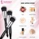 Majestique Beauty Highlighter Powder Makeup Brush With Soft Bristles 1's - Face Brush