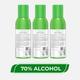 Arias Sanitizer Spray (Pack of 3 X 600 ml) - Hand Sanitizer
