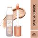 Half N Half Dark Sport Eraser Hd Liquid Concealer Creamy Texture High Coverage Light Weight Concealer for Face Makeup 04 12 ml - Concealer