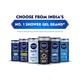 Nivea Men Cool Kick 24H Fresh Effect Refreshing + Menthol Shower Gel, 250ml - Shower Gels & Body Wash