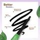 Organic Harvest Midnight Matte Liquid Eyeliner,Waterproof and Smudge-Proof, Certified Organic 4.5 ml - Eyeliners