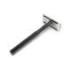 Bombay Shaving Company Black Precision Safety Razor (with 5 Platinum Coated Feather Blades) 200 gm - Razors & Cartridges