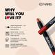 MARS Won't Budge Won't Smudge Lip Crayon - Girl Power 3.5 gm - Lip Crayons