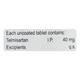 Hytel 40mg Tablet 10'S - Hypertension-Ang