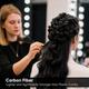 Vega Professional Tail Comb, Carbon Anti-Static Black Line Hair Comb For Men & Women, (Vpvcc-03) - Hair Combs