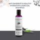 Glamveda Anti Dandruff and Healthy Hydration Charcoal Shampoo 100 ml - Shampoos