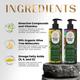 Wildly Pure Curly Shampoo & Conditioner Combo for Dry, Frizzy Hair with Omega 9, 6 & 3 and Vitamin E 300 ml - Shampoos