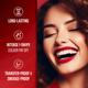 Faces Canada Comfy Matte Wow Liquid Lipstick - Ruby Rouge 05, One Swipe Application 3.8 ml - Liquid Lipsticks