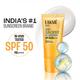 Lakme Gel Sunscreen for Bright Hydrated Skin, SPF 50 PA++++, No White Cast, In Vivo Tested, 100 ml - Face Sunscreen